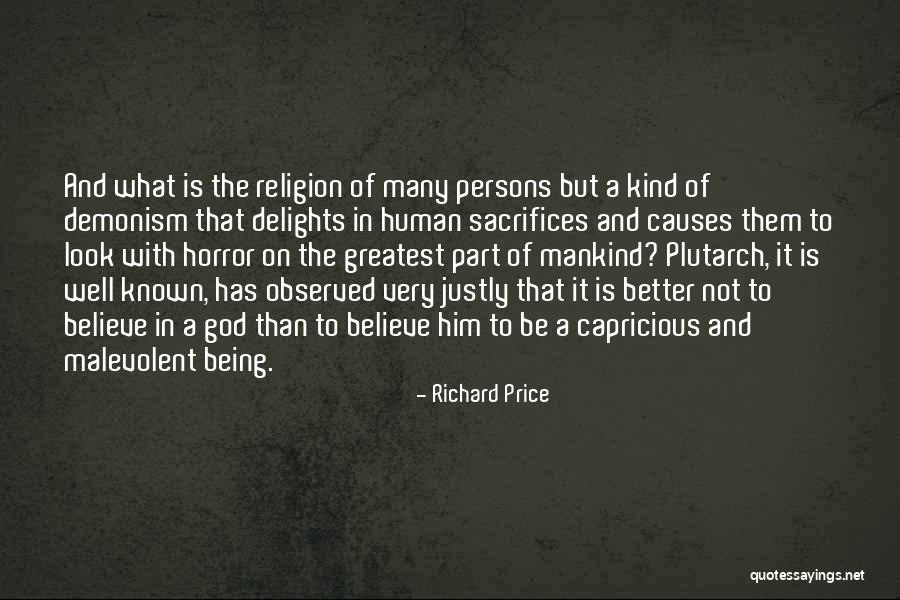 Not Very Well Known Quotes By Richard Price