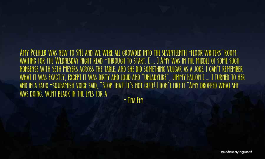 Not Waiting Around Quotes By Tina Fey Not Waiting Around Quotes By Tina Fey