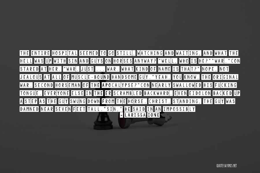 Not Waiting For A Guy Quotes By Larissa Ione Not Waiting For A Guy Quotes By Larissa Ione