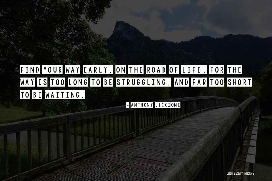 Not Waiting Till Its Too Late Quotes By Anthony Liccione Not Waiting Till Its Too Late Quotes By Anthony Liccione
