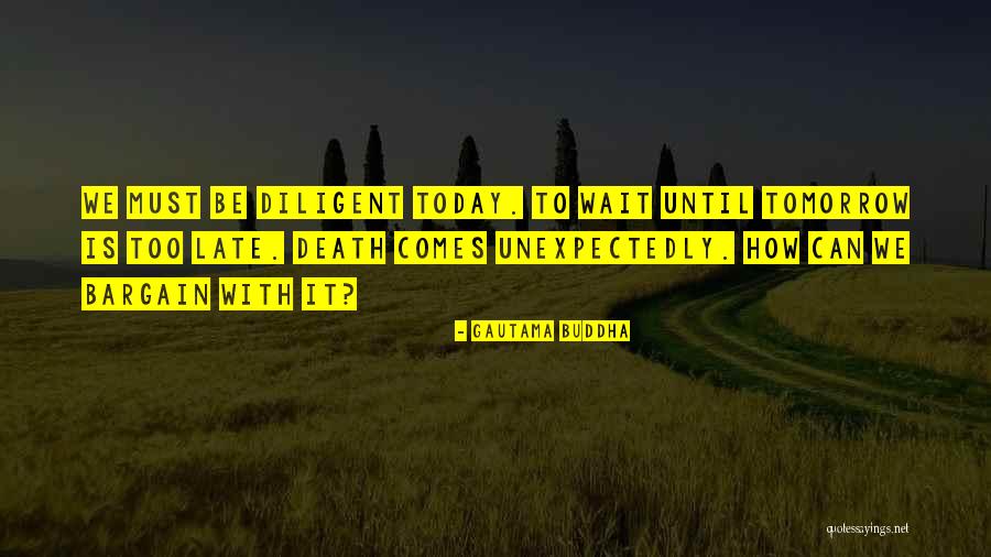 Not Waiting Till Its Too Late Quotes By Gautama Buddha Not Waiting Till Its Too Late Quotes By Gautama Buddha
