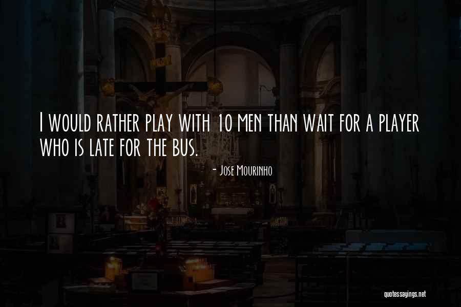 Not Waiting Until Its Too Late Quotes By Jose Mourinho Not Waiting Until Its Too Late Quotes By Jose Mourinho