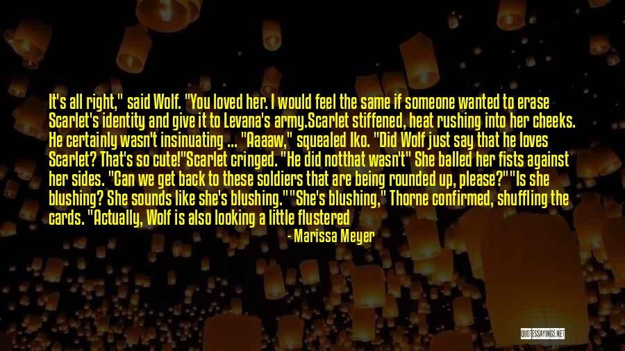 Not Wanted Love Quotes By Marissa Meyer Not Wanted Love Quotes By Marissa Meyer