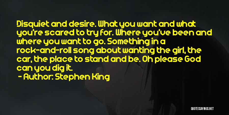 Not Wanting A Girl Quotes By Stephen King