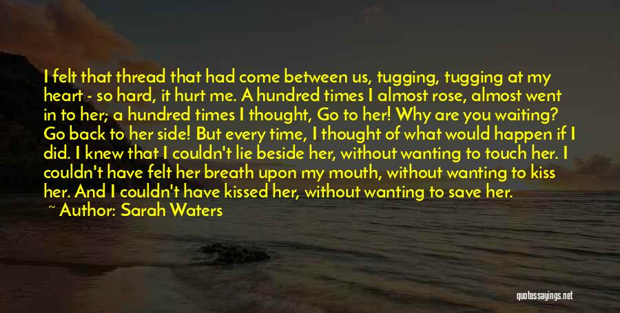 Not Wanting To Get Hurt Quotes By Sarah Waters