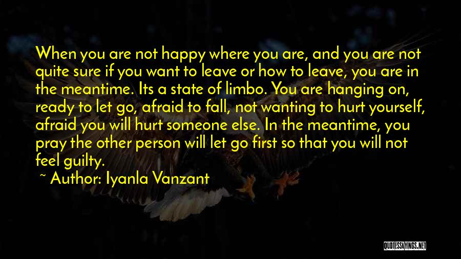 Not Wanting To Hurt Someone Quotes By Iyanla Vanzant
