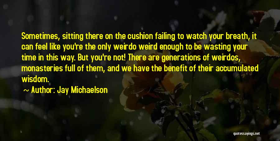 Not Wasting Your Time Quotes By Jay Michaelson