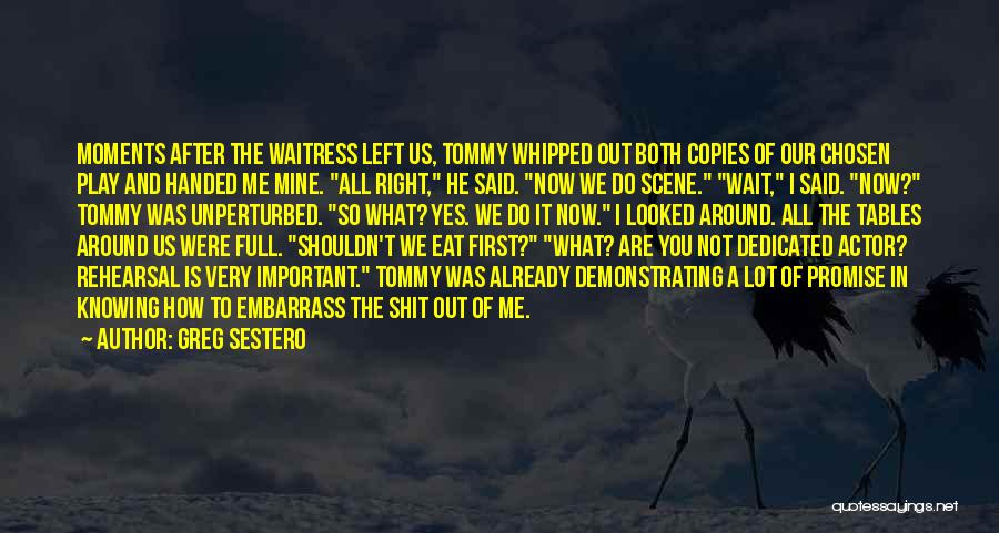 Not Whipped Quotes By Greg Sestero
