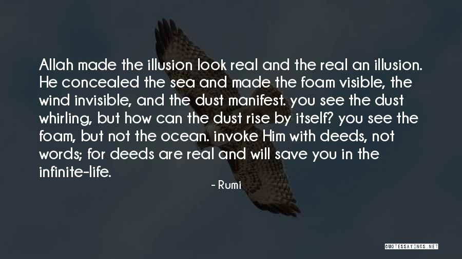 Not Words But Deeds Quotes By Rumi Not Words But Deeds Quotes By Rumi