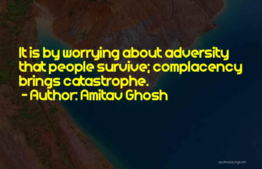 Not Worrying About Someone Quotes By Amitav Ghosh