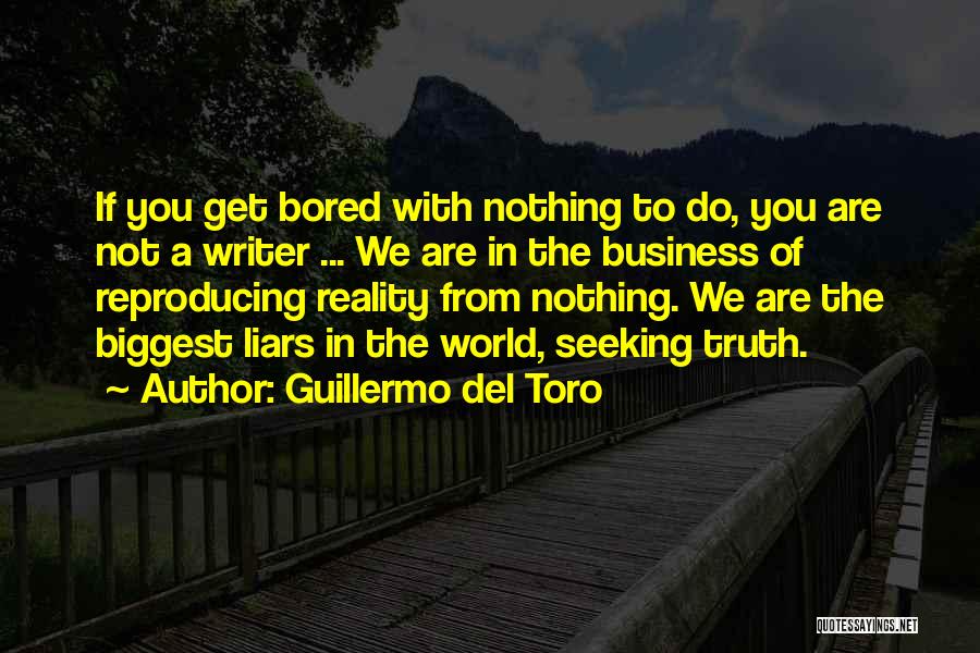 Not Writing Quotes By Guillermo Del Toro