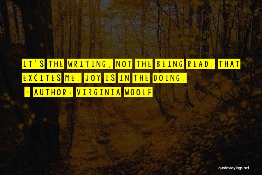 Not Writing Quotes By Virginia Woolf