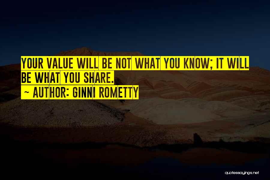 Not Your Business Quotes By Ginni Rometty