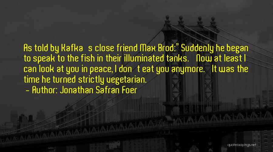 Not Your Friend Anymore Quotes By Jonathan Safran Foer