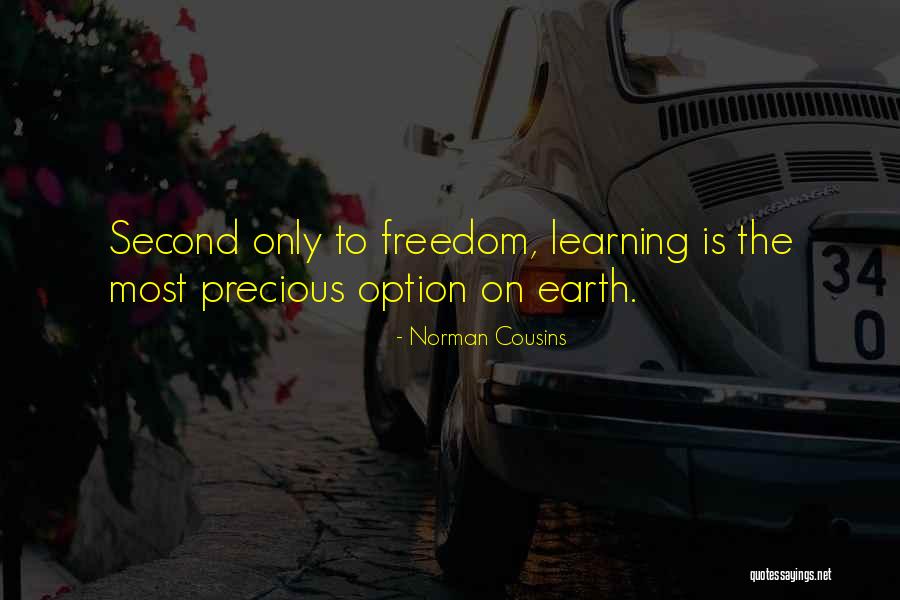 Not Your Second Option Quotes By Norman Cousins Not Your Second Option Quotes By Norman Cousins