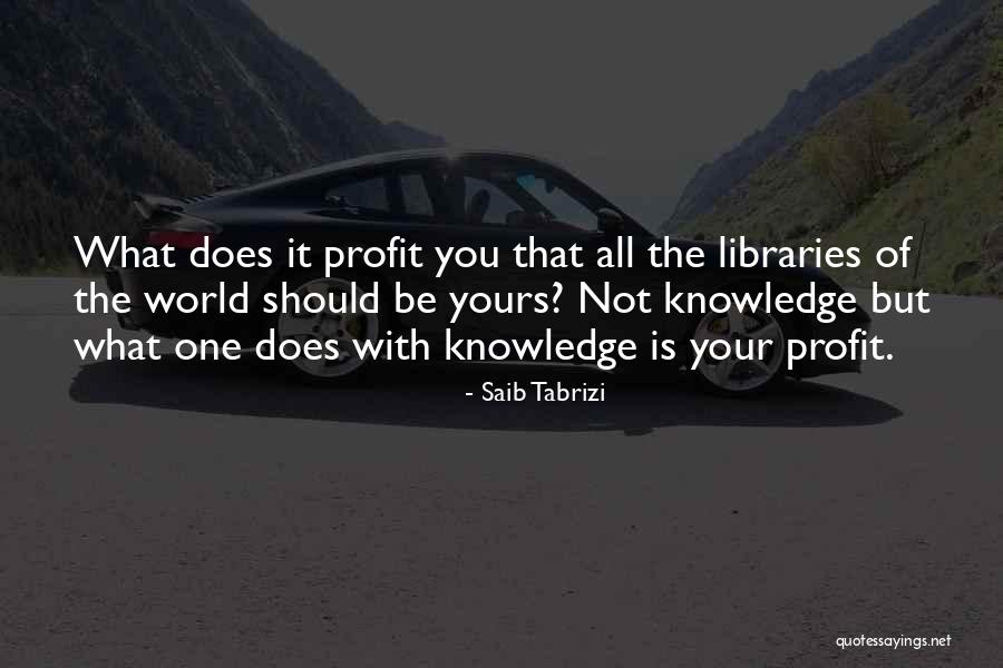 Not Yours Quotes By Saib Tabrizi