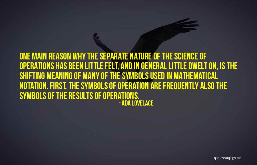 Notation Quotes By Ada Lovelace Notation Quotes By Ada Lovelace