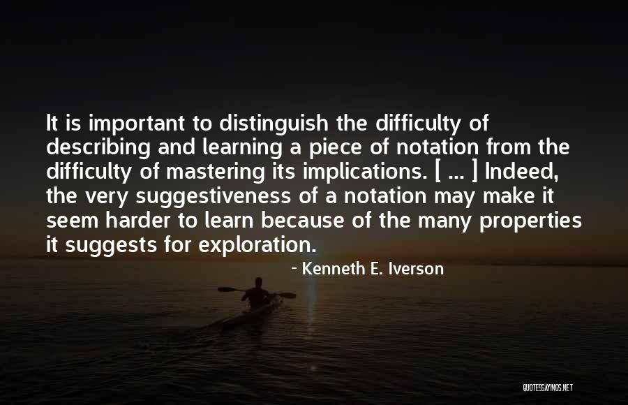 Notation Quotes By Kenneth E. Iverson Notation Quotes By Kenneth E. Iverson