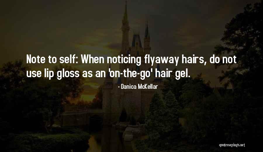 Note Self Quotes By Danica McKellar Note Self Quotes By Danica McKellar