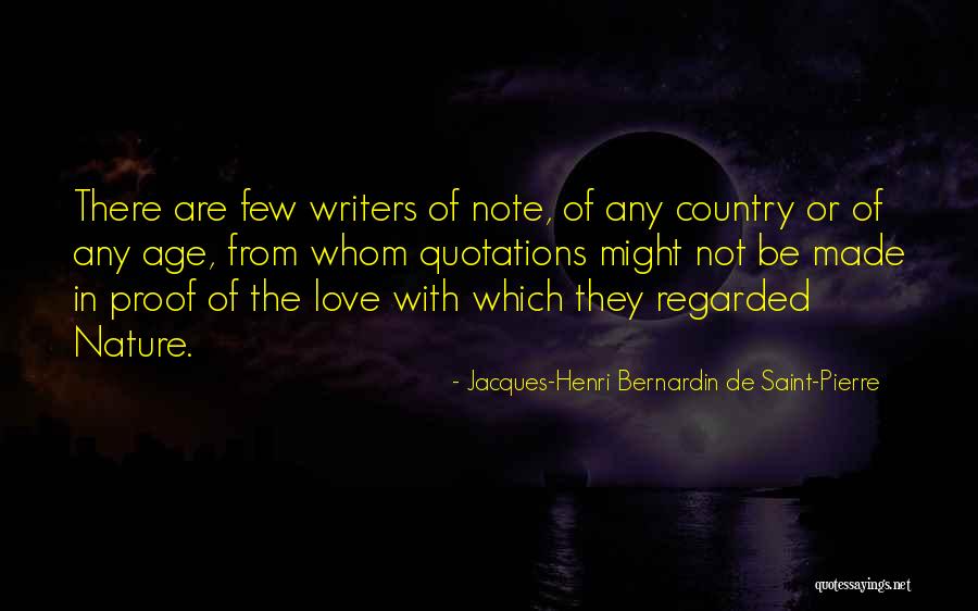 Note To Self Love Quotes By Jacques-Henri Bernardin De Saint-Pierre