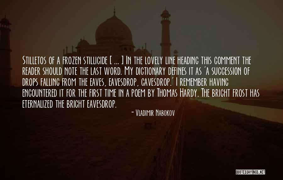 Note To The Reader Quotes By Vladimir Nabokov Note To The Reader Quotes By Vladimir Nabokov