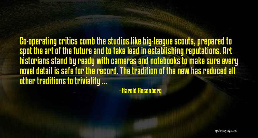 Notebooks With Quotes By Harold Rosenberg Notebooks With Quotes By Harold Rosenberg
