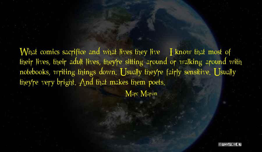 Notebooks With Quotes By Marc Maron Notebooks With Quotes By Marc Maron