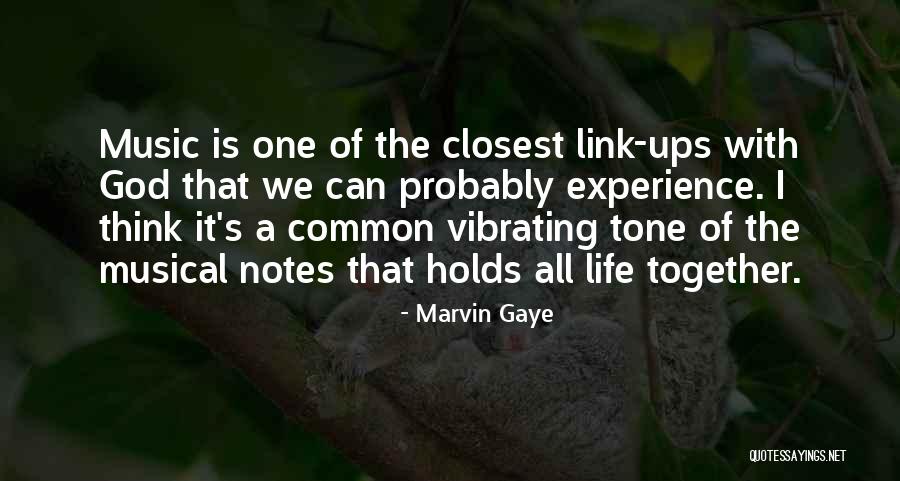 Notes Music Quotes By Marvin Gaye