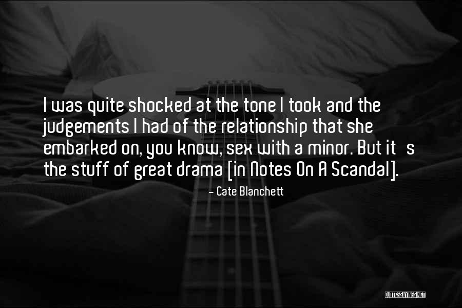 Notes On A Scandal Quotes By Cate Blanchett Notes On A Scandal Quotes By Cate Blanchett