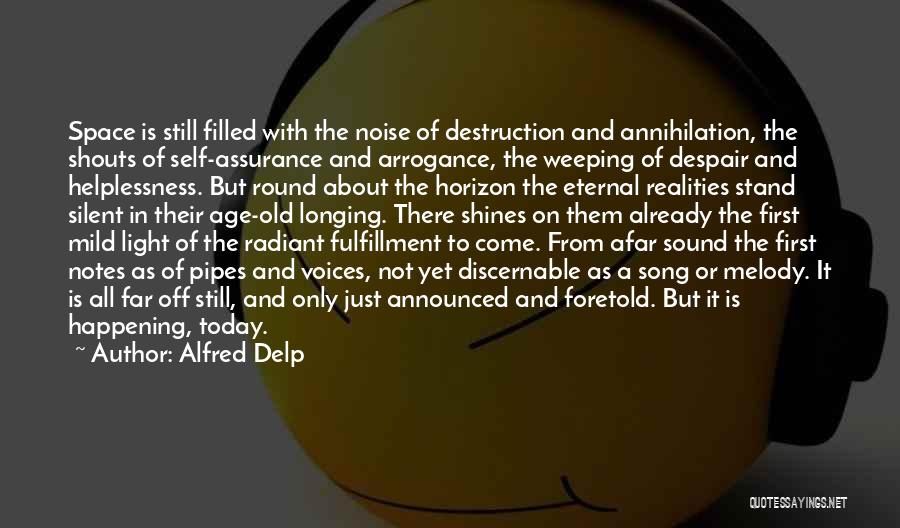 Notes Quotes By Alfred Delp