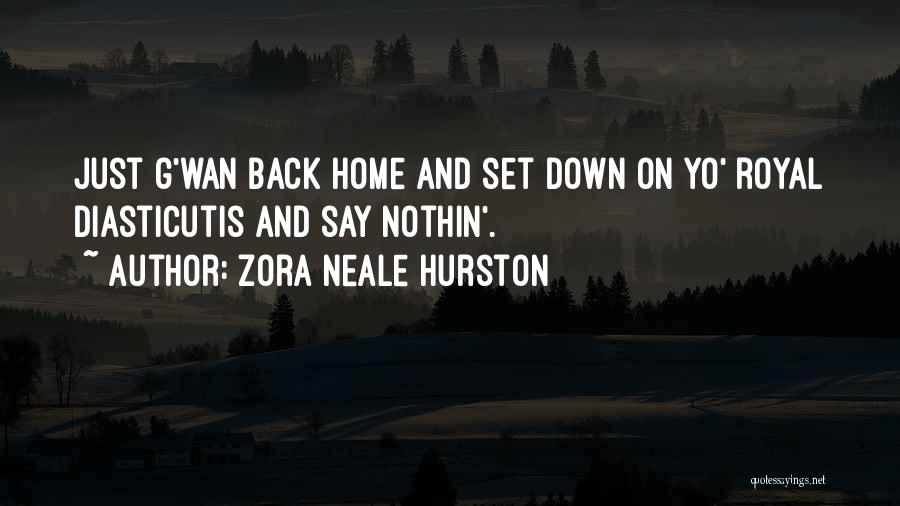 Nothin Quotes By Zora Neale Hurston