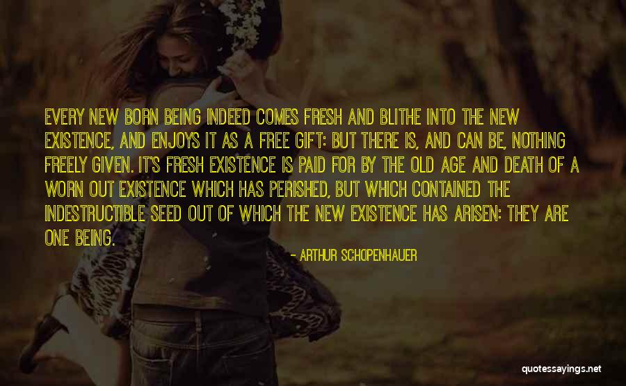 Nothing Being Free Quotes By Arthur Schopenhauer Nothing Being Free Quotes By Arthur Schopenhauer