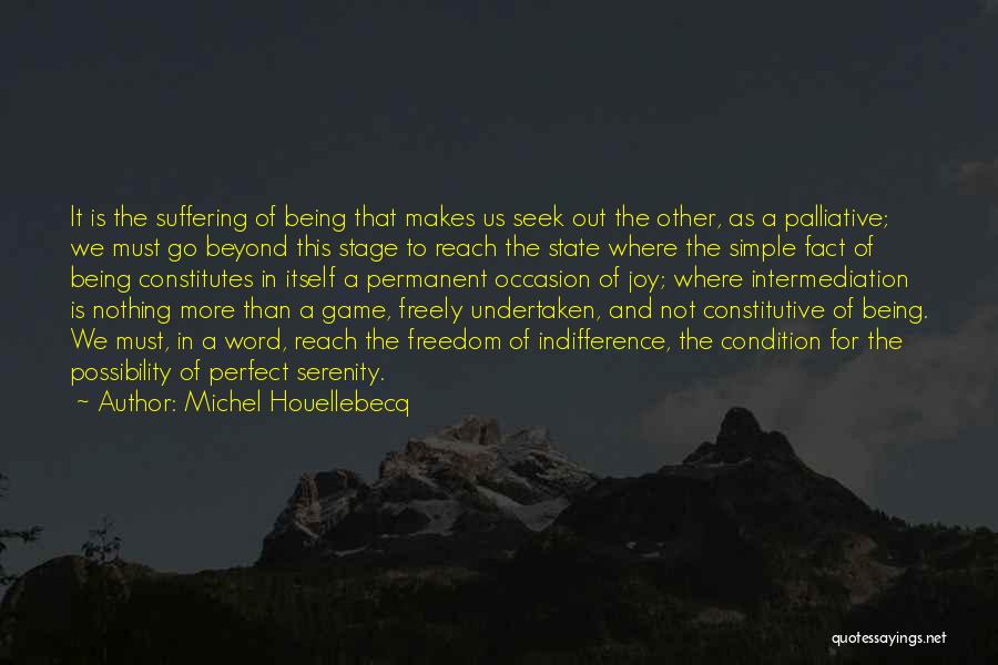 Nothing Being Permanent Quotes By Michel Houellebecq