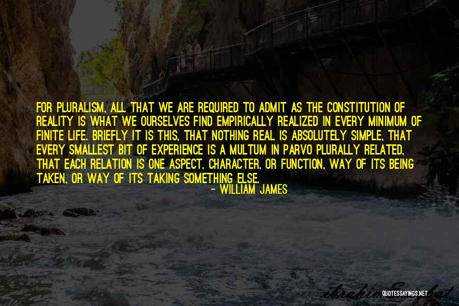 Nothing Being Simple Quotes By William James Nothing Being Simple Quotes By William James