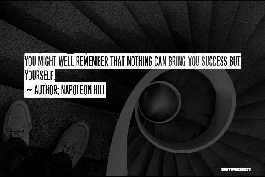 Nothing But Success Quotes By Napoleon Hill