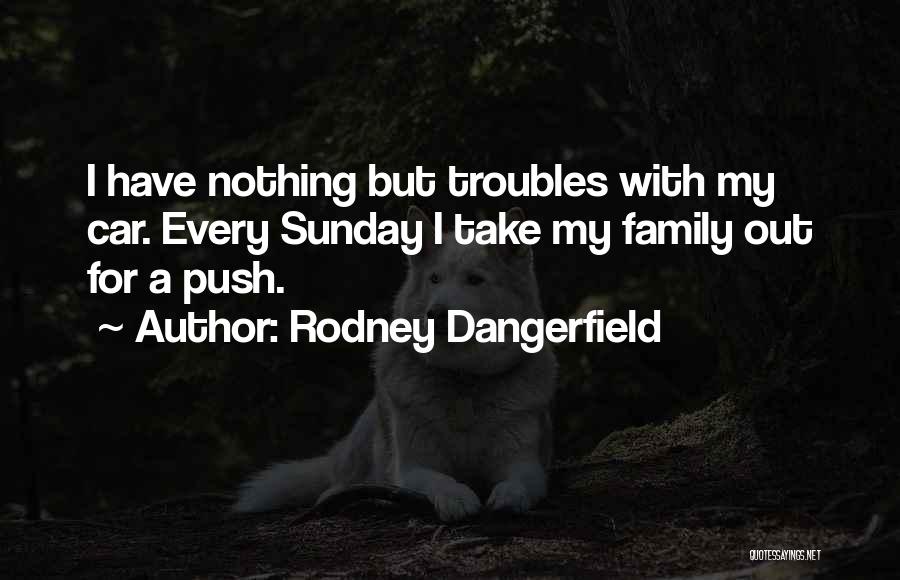 Nothing But Trouble Quotes By Rodney Dangerfield