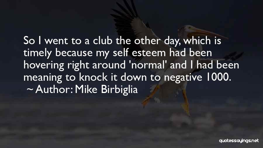 Nothing Can Knock Me Down Quotes By Mike Birbiglia