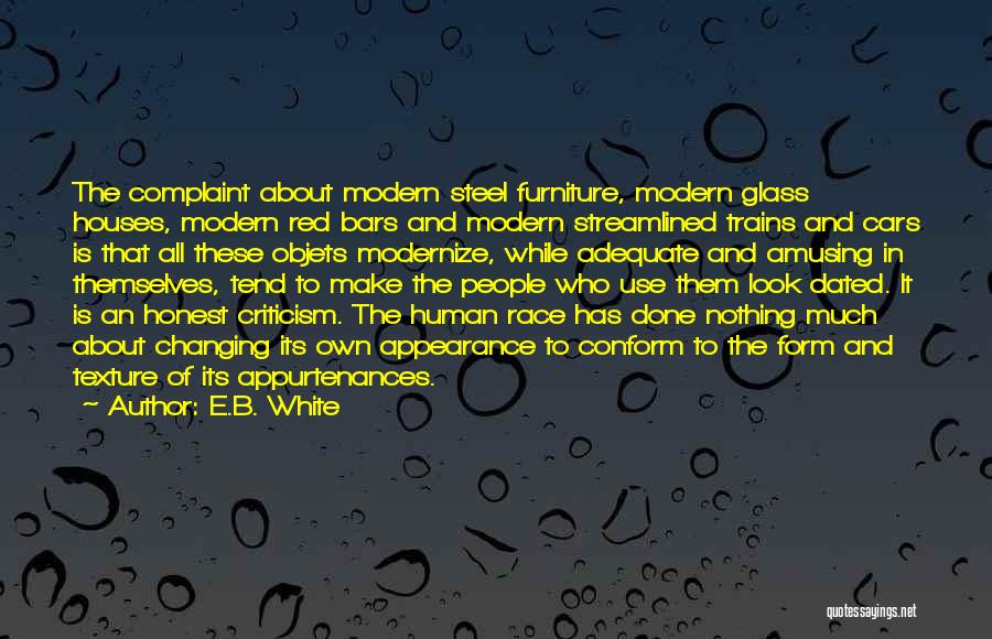 Nothing Changing Quotes By E.B. White