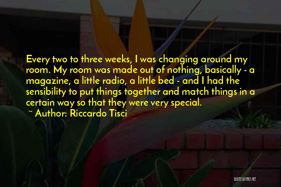 Nothing Changing Quotes By Riccardo Tisci