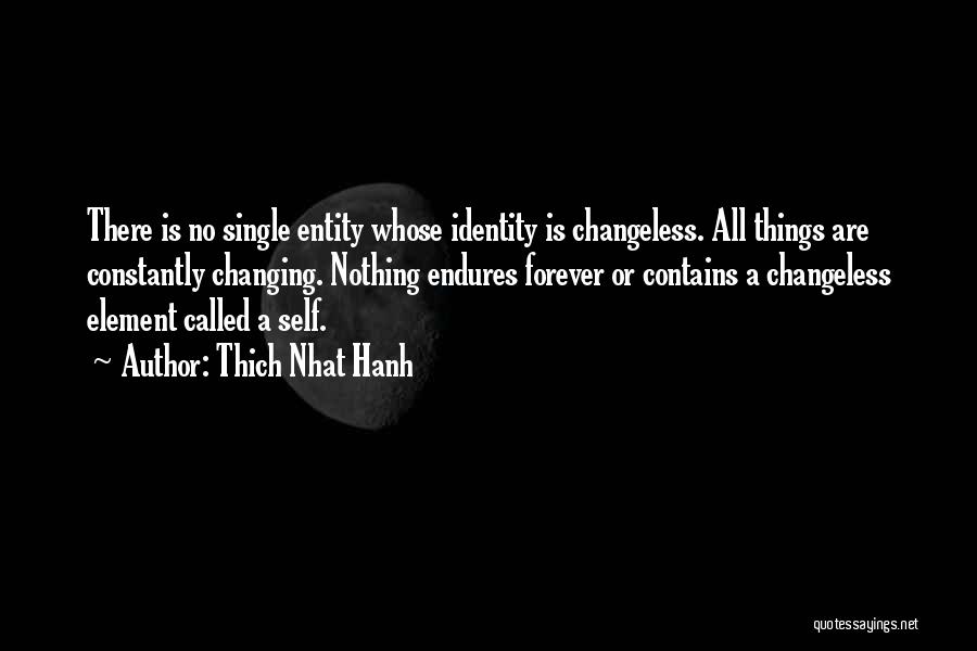 Nothing Changing Quotes By Thich Nhat Hanh