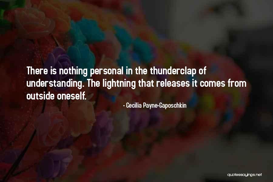 Nothing Comes From Nothing Quotes By Cecilia Payne-Gaposchkin