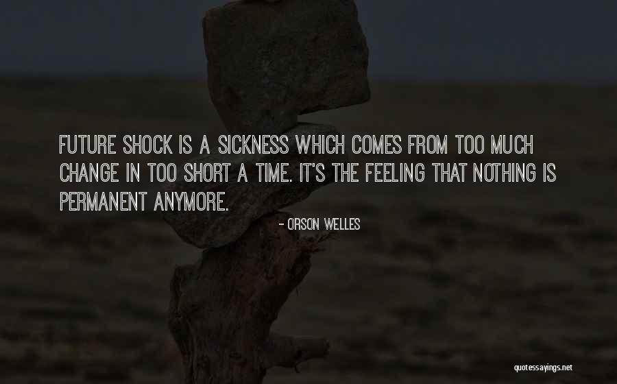Nothing Comes From Nothing Quotes By Orson Welles
