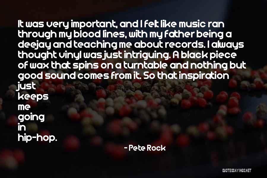 Nothing Comes From Nothing Quotes By Pete Rock
