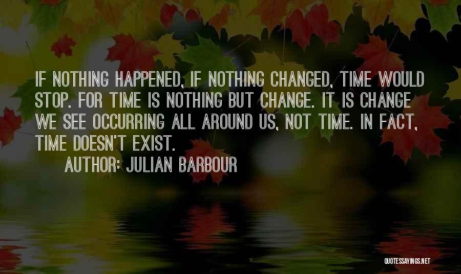 Nothing Doesn't Exist Quotes By Julian Barbour