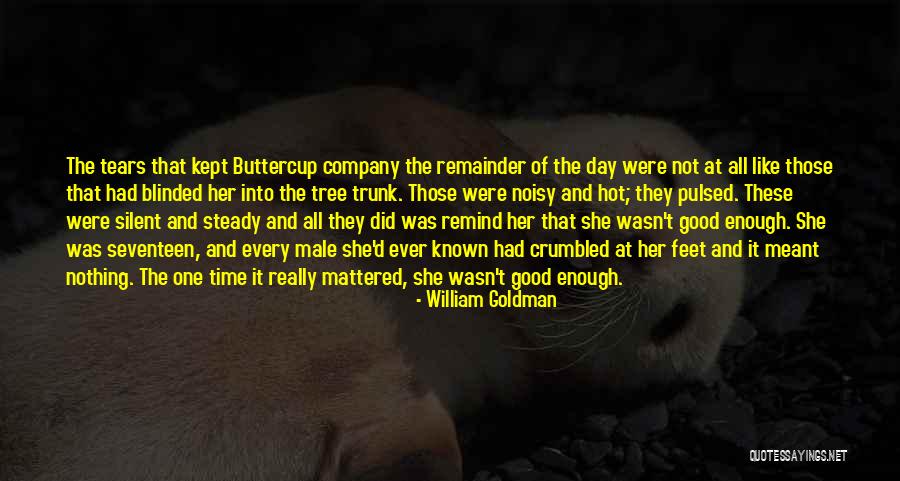 Nothing Ever Enough Quotes By William Goldman Nothing Ever Enough Quotes By William Goldman