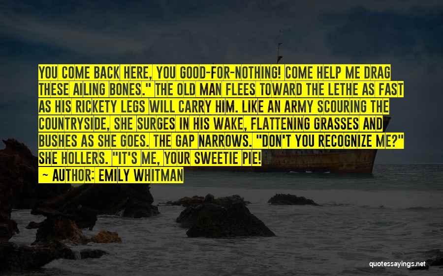 Nothing For Me Here Quotes By Emily Whitman