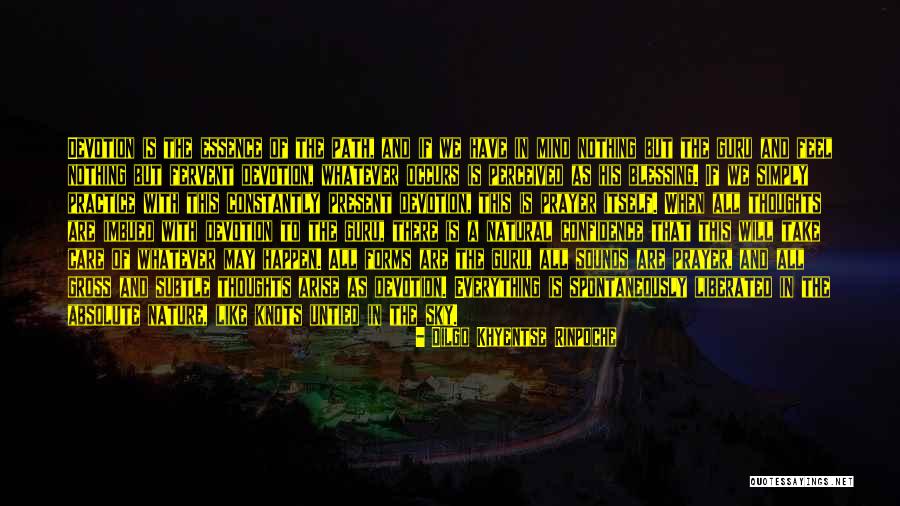 Nothing Happen Quotes By Dilgo Khyentse Rinpoche Nothing Happen Quotes By Dilgo Khyentse Rinpoche