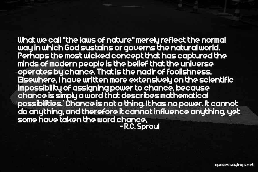 Nothing Happens By Chance Quotes By R.C. Sproul Nothing Happens By Chance Quotes By R.C. Sproul