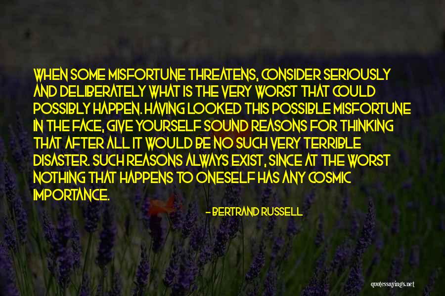 Nothing Happens For Nothing Quotes By Bertrand Russell Nothing Happens For Nothing Quotes By Bertrand Russell