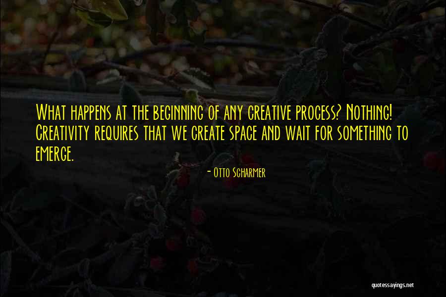 Nothing Happens For Nothing Quotes By Otto Scharmer Nothing Happens For Nothing Quotes By Otto Scharmer